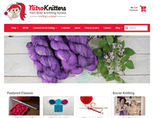 Tablet Screenshot of nitroknitters.com